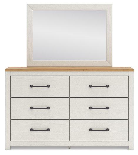 Linnocreek Dresser and Mirror