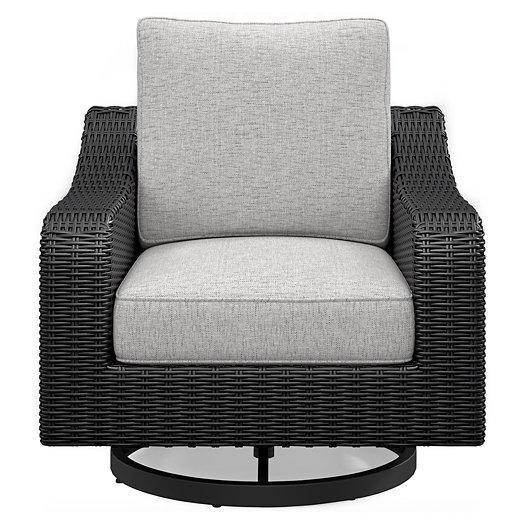 Beachcroft Outdoor Swivel Lounge with Cushion