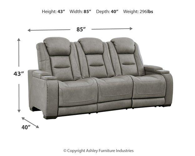 The Man-Den Power Reclining Sofa