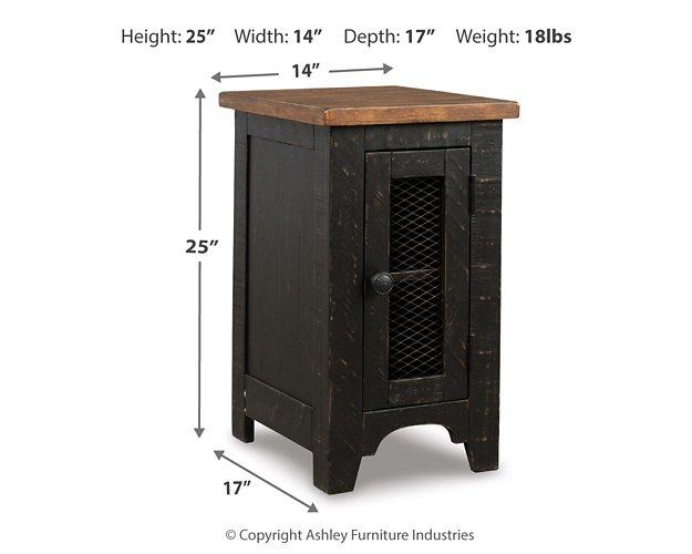 Valebeck Chairside End Table