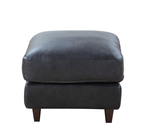 Leather Italia Georgetown-Chino Ottoman in Grey image