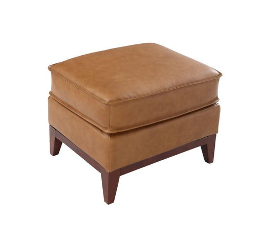 Leather Italia Georgetowne-Newport Ottoman in Camel image