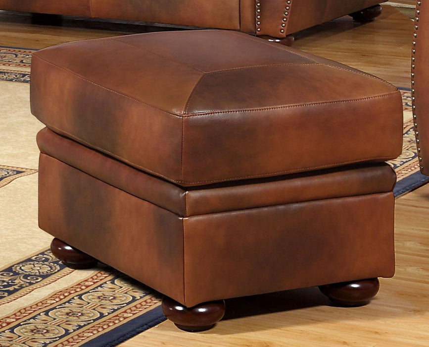 Leather Italia USA Cambria Arizona Ottoman in Marco image