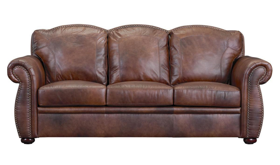 Leather Italia USA Cambria Arizona Sofa in Marco