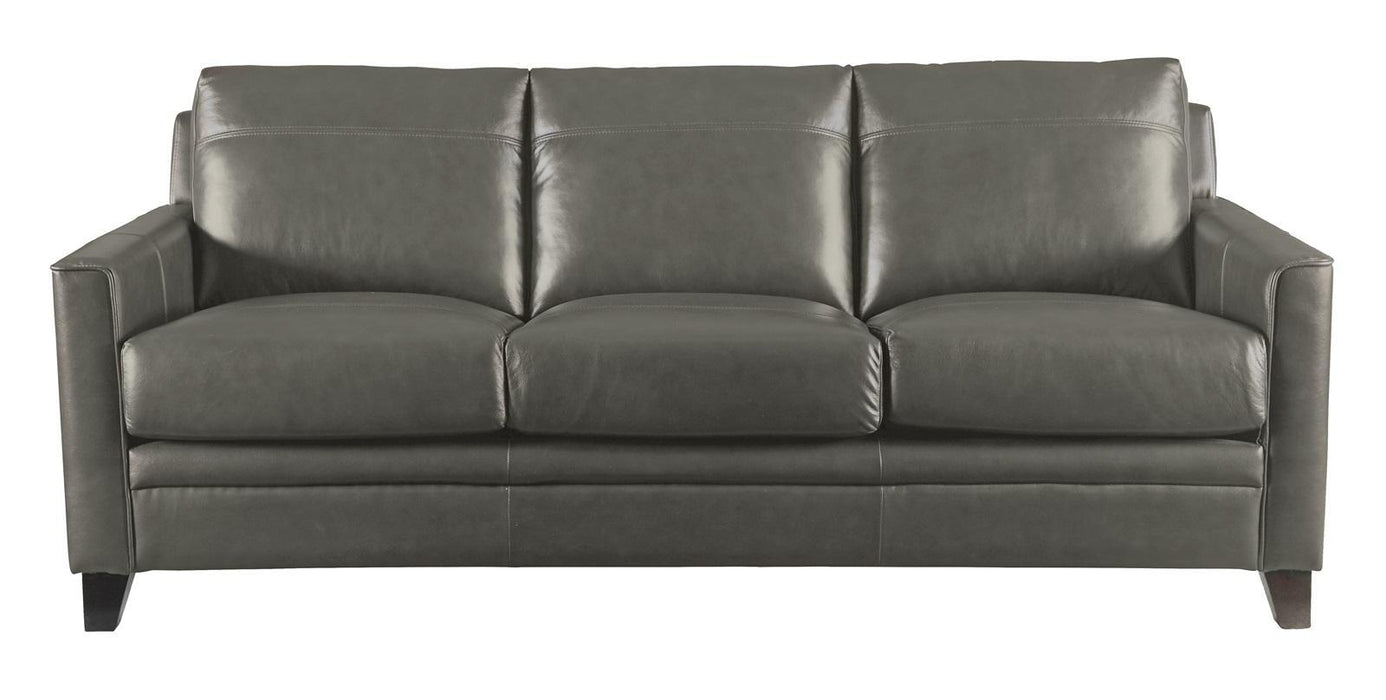 Leather Italia USA Cambria - Fletcher Sofa in Charcoal image