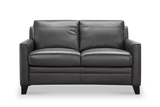 Leather Italia USA Cambria - Fletcher Loveseat in Charcoal image