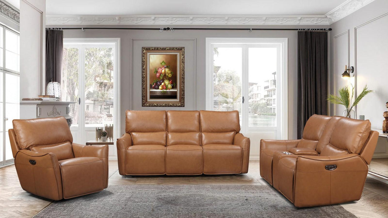 Leather Italia USA Portland Shae Sofa in Desert