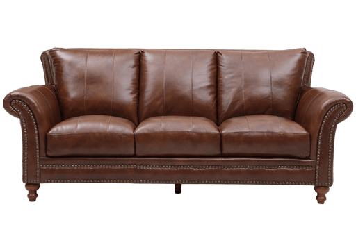 2239 BUTLER SOFA 6618 BROWN (100% TOP GRAIN LEATHER) image