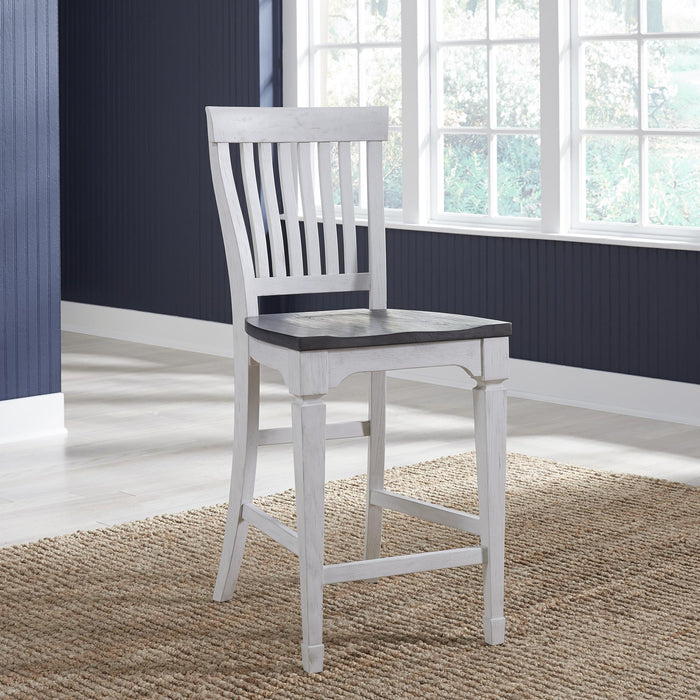 Allyson Park Counter Height Slat Back Chair