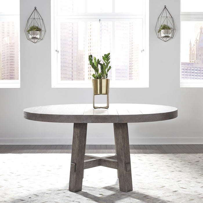 Modern Farmhouse Round Table Set image